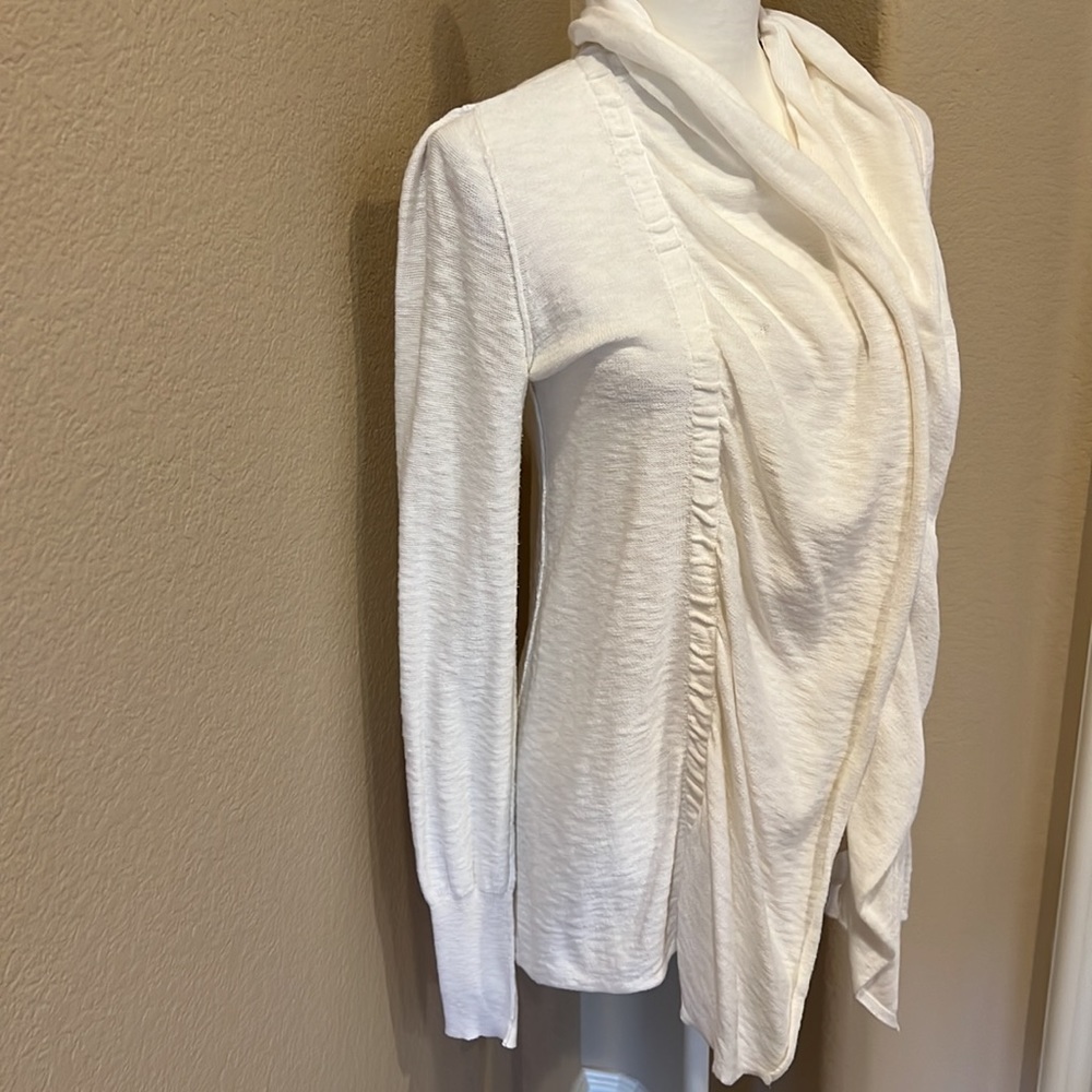 Free People White Drapey Cardigan - Picture 12 of 16